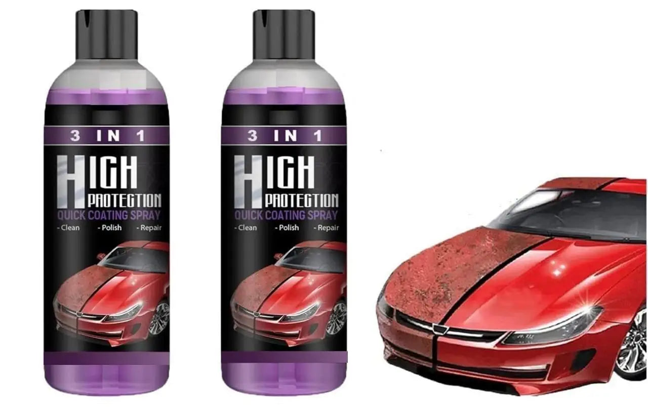 AI Car Ceramic Quick Coating Spray PACK OF 2