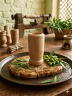 6 inch Neem Wooden Tumbler
