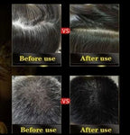AI Black hair dye shampoo 3in1(pack 2)
