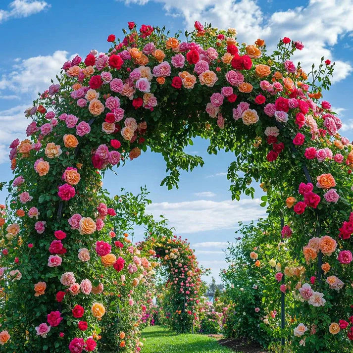 AI EVER BLOOM ROSE SEEDS( PACK OF 2) AND 1 PLANT GROWTH