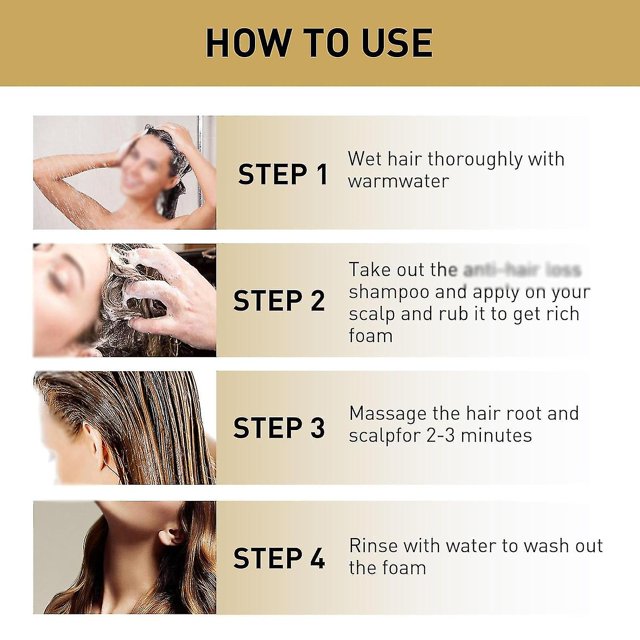 Anti-Hair Loss Hair Shampoo 200ml(pack of 3)