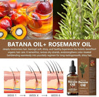 Batana Oil with Rosemary for Hair Growth 30ml each pack of 2
