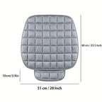 Comfortable Ultra-Soft Memory Foam Car Seat Cushion Cover with Non-Slip Grip and Storage Pouch Pack of 1