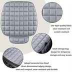 Comfortable Ultra-Soft Memory Foam Car Seat Cushion Cover with Non-Slip Grip and Storage Pouch Pack of 1