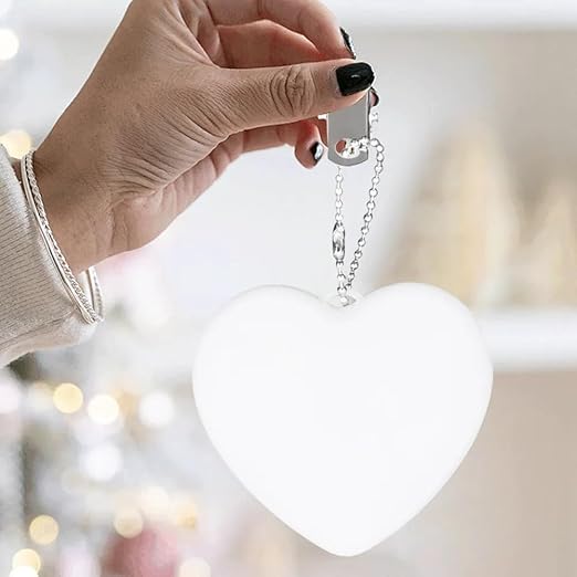Heart Shaped Touch Sensor Purse Lights keychain