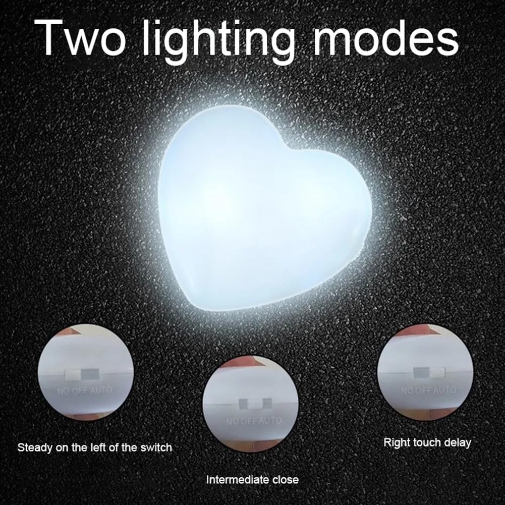 Heart Shaped Touch Sensor Purse Lights keychain