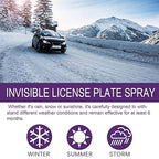 Invisible Car Stealth  License Plate Spray Protector 50ml each pack of 2