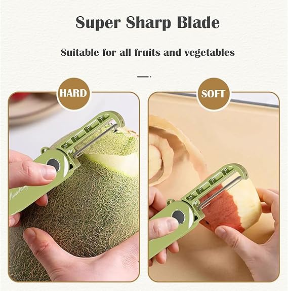 Mini Foldable Vegetable Fruit Peeler Household Stainless Steel Scraper Knife Veggie Peeler