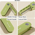 Mini Foldable Vegetable Fruit Peeler Household Stainless Steel Scraper Knife Veggie Peeler