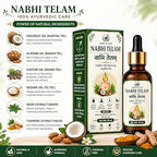 Nabhi Telam Ayurvedic Oil for Navel Care & Body Wellness pack of 2