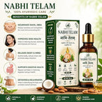 Nabhi Telam Ayurvedic Oil for Navel Care & Body Wellness pack of 2
