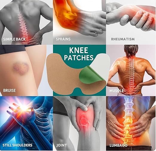 New Knee patch pain relief Pack of 2 (20patch)