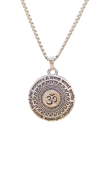 Om Symbol Pendant  with chain
