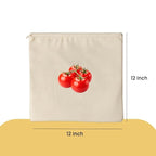 Reusable Cotton Vegetable Storage Bags for Fridge