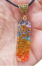 Titanium Quartz Stone Pendant (Pack of 2)