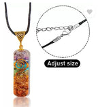 Titanium Quartz Stone Pendant (Pack of 2)