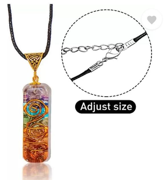 Titanium Quartz Stone Pendant (Pack of 2)