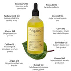 Veganic Natural Hair Growth Oil Pack Of 2
