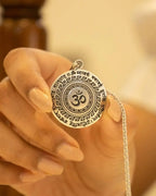 Om Symbol Pendant  with chain