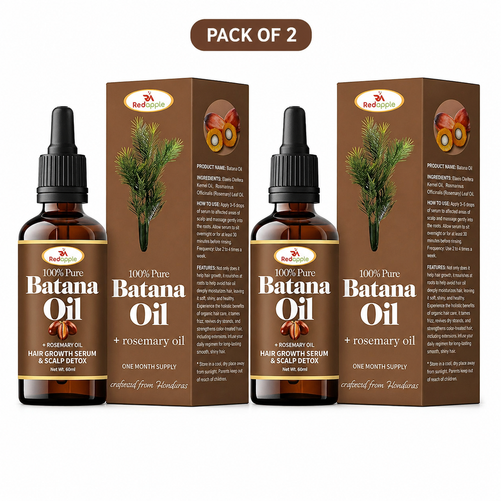 Batana Oil with Rosemary for Hair Growth 30ml each pack of 2