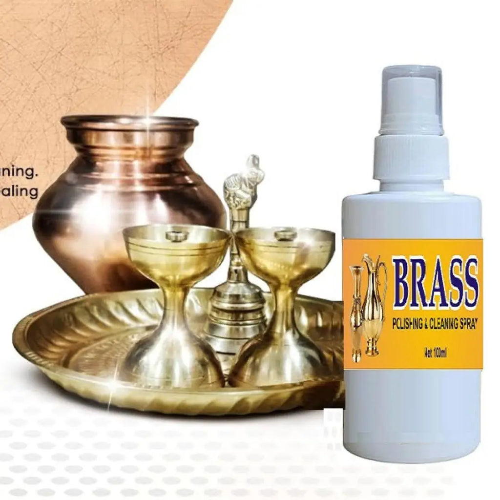 AI Brass Polishing Cleaning Spray(pack of 2)