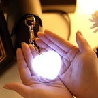 Heart Shaped Touch Sensor Purse Lights keychain