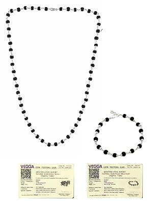 karungali mala and  bracelet combo set