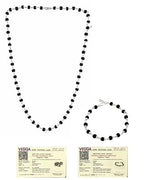 karungali mala and  bracelet combo set